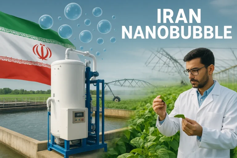 ایران چهارمین قدرت جهانی نانوحباب: از تصفیه‌خانه‌ها تا امنیت غذایی