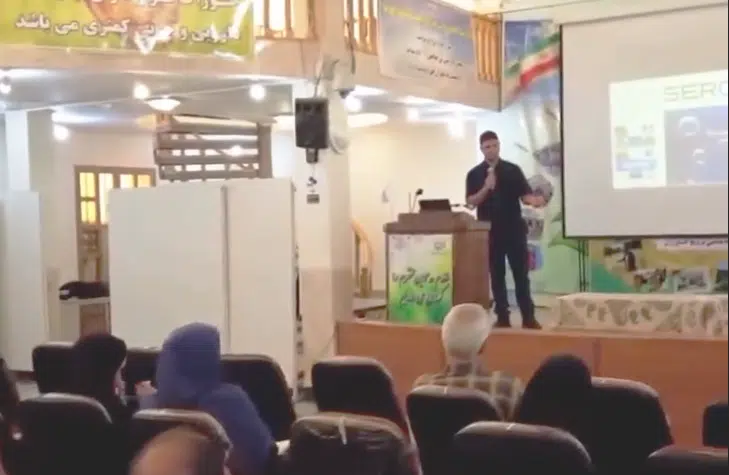 همایش معرفی فناوری نانوحباب در استان اصفهان-دکتر کازرونی